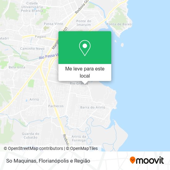 So Maquinas mapa