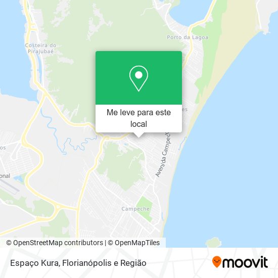 Espaço Kura mapa