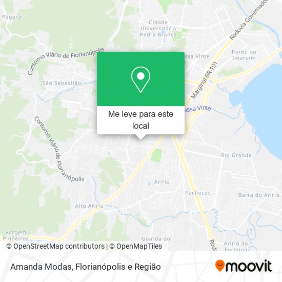 Amanda Modas mapa