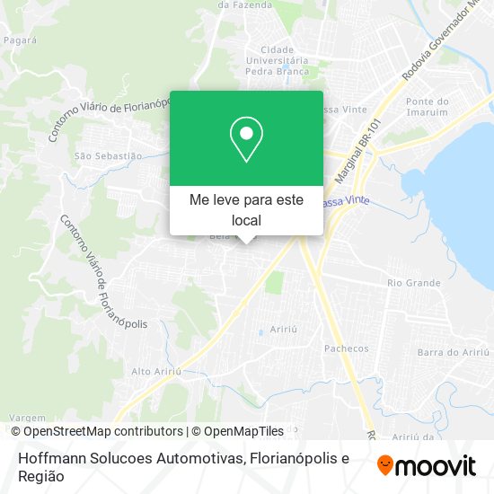 Hoffmann Solucoes Automotivas mapa