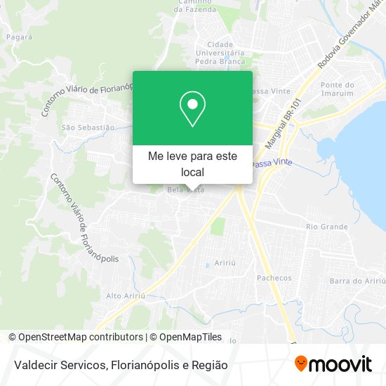 Valdecir Servicos mapa