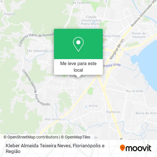 Kleber Almeida Teixeira Neves mapa