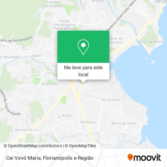 Cei Vovó Maria mapa