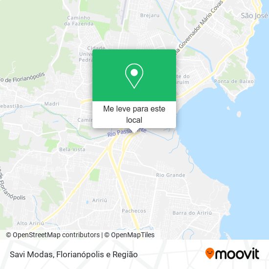 Savi Modas mapa