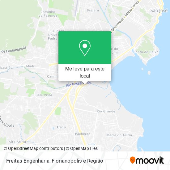 Freitas Engenharia mapa