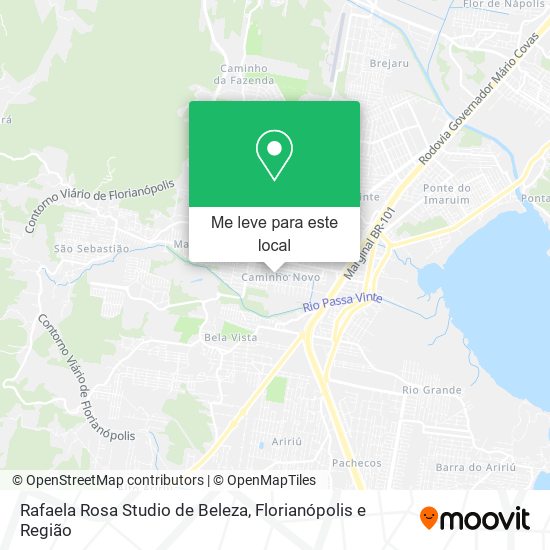 Rafaela Rosa Studio de Beleza mapa