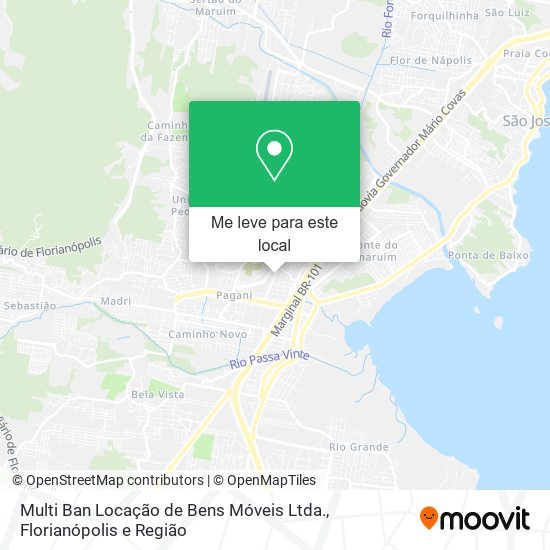 Multi Ban Locação de Bens Móveis Ltda. mapa