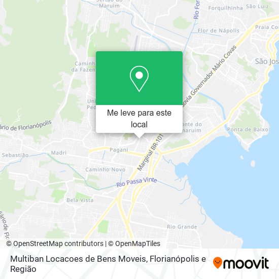 Multiban Locacoes de Bens Moveis mapa