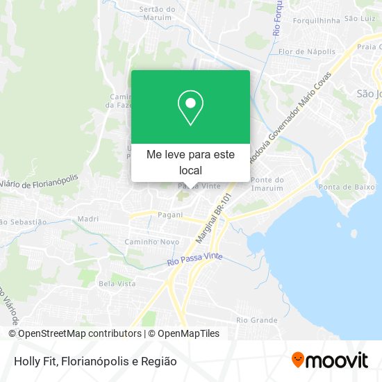 Holly Fit mapa