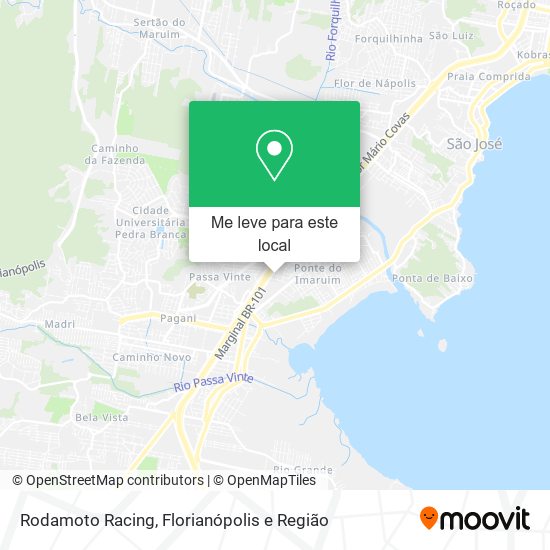 Rodamoto Racing mapa