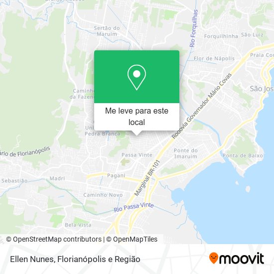 Ellen Nunes mapa