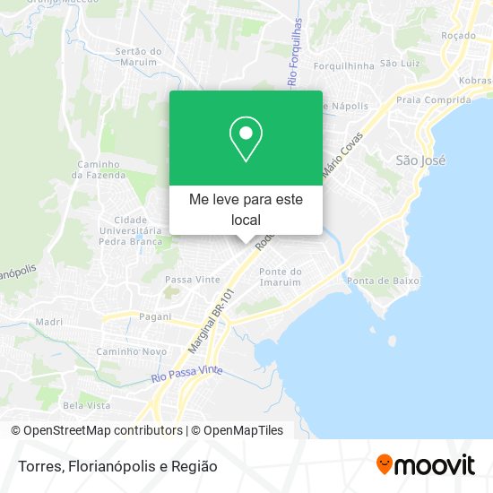 Torres mapa