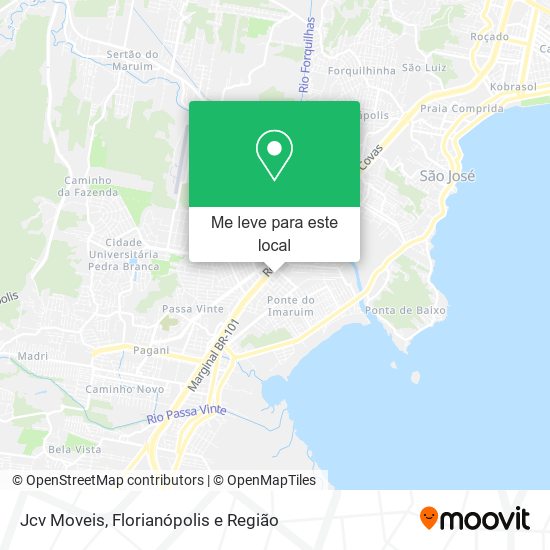 Jcv Moveis mapa