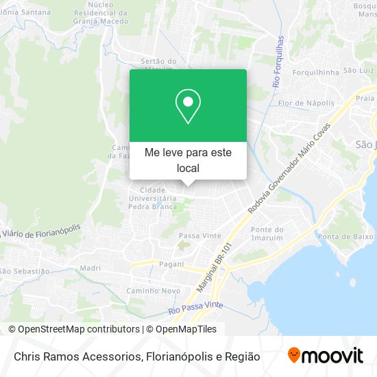 Chris Ramos Acessorios mapa