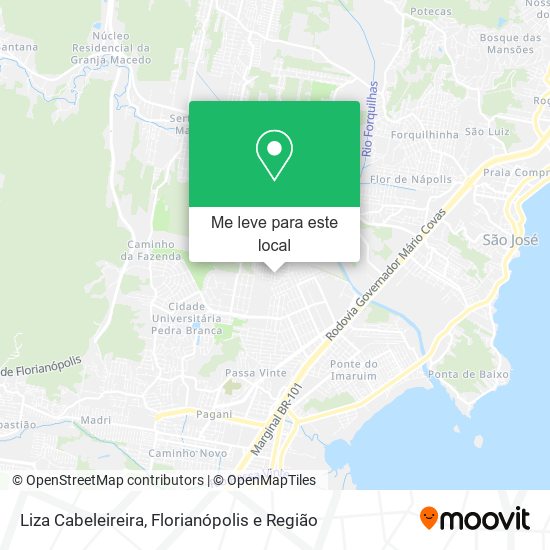 Liza Cabeleireira mapa