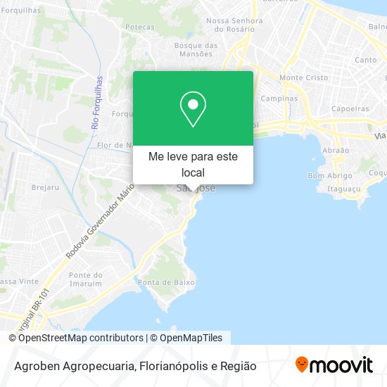 Agroben Agropecuaria mapa