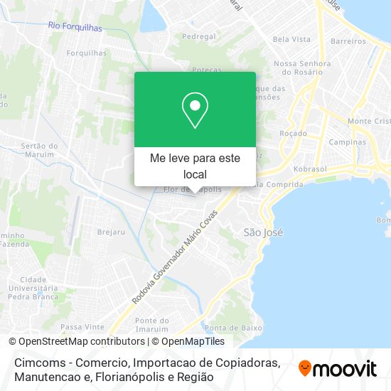 Cimcoms - Comercio, Importacao de Copiadoras, Manutencao e mapa