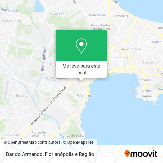 Bar do Armando mapa