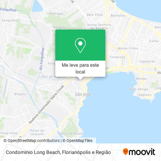 Condomínio Long Beach mapa