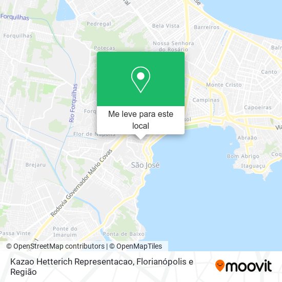 Kazao Hetterich Representacao mapa