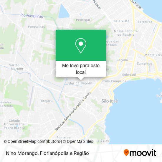 Nino Morango mapa