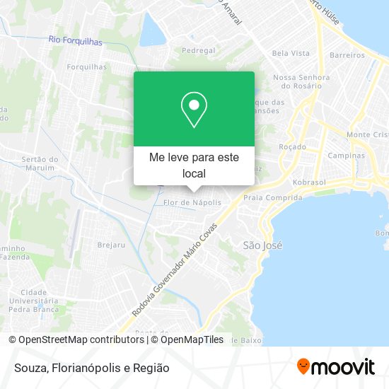 Souza mapa