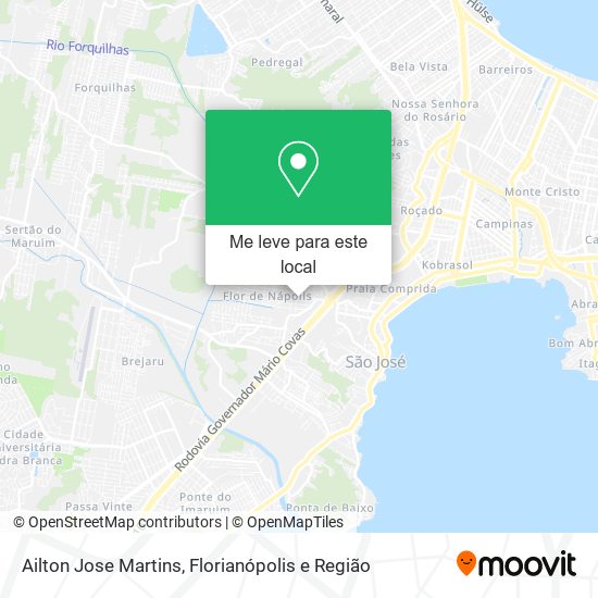 Ailton Jose Martins mapa