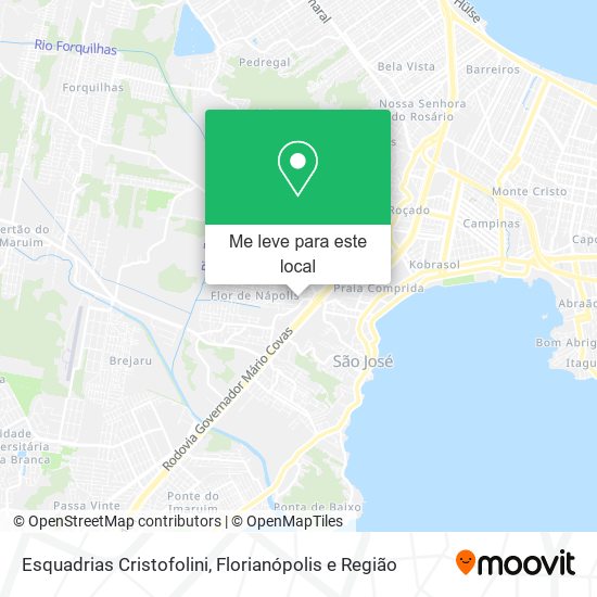 Esquadrias Cristofolini mapa