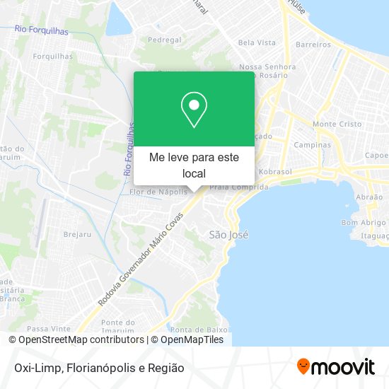 Oxi-Limp mapa