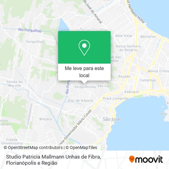 Studio Patricia Mallmann Unhas de Fibra mapa