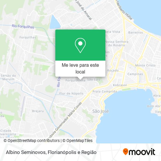 Albino Seminovos mapa
