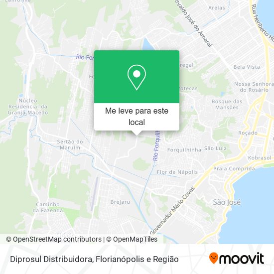 Diprosul Distribuidora mapa