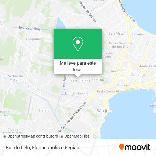 Bar do Lelo mapa