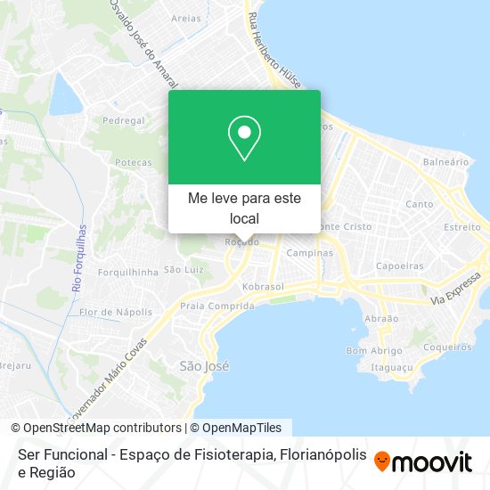 Ser Funcional - Espaço de Fisioterapia mapa