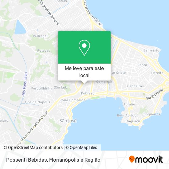 Possenti Bebidas mapa