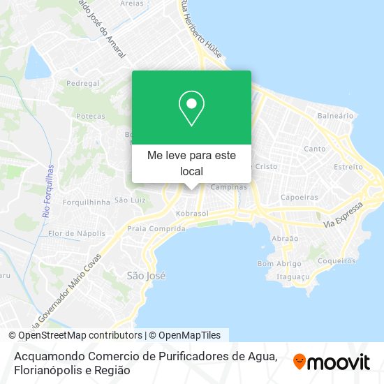 Acquamondo Comercio de Purificadores de Agua mapa