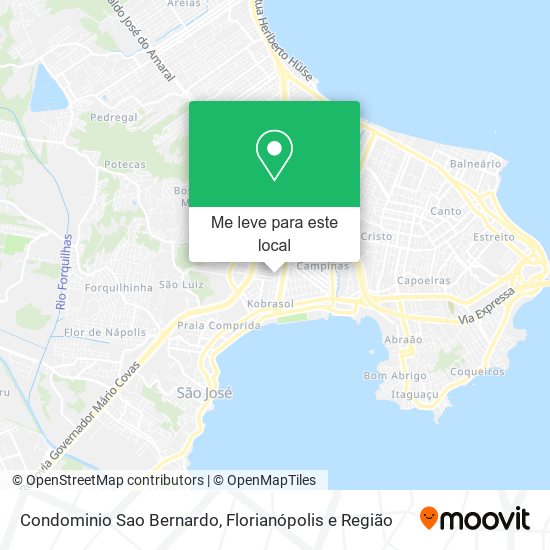 Condominio Sao Bernardo mapa