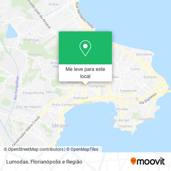 Lumodas mapa