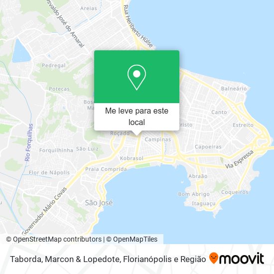 Taborda, Marcon & Lopedote mapa