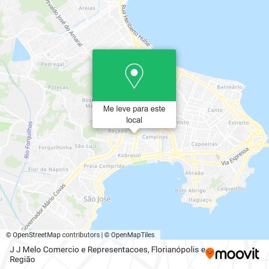 J J Melo Comercio e Representacoes mapa