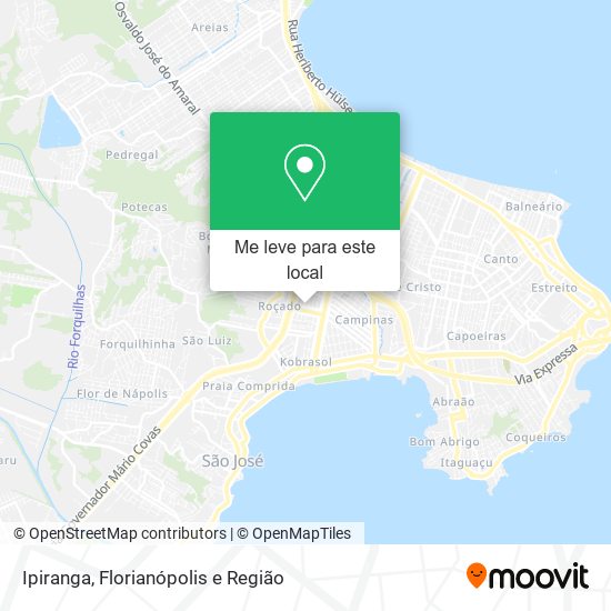 Ipiranga mapa