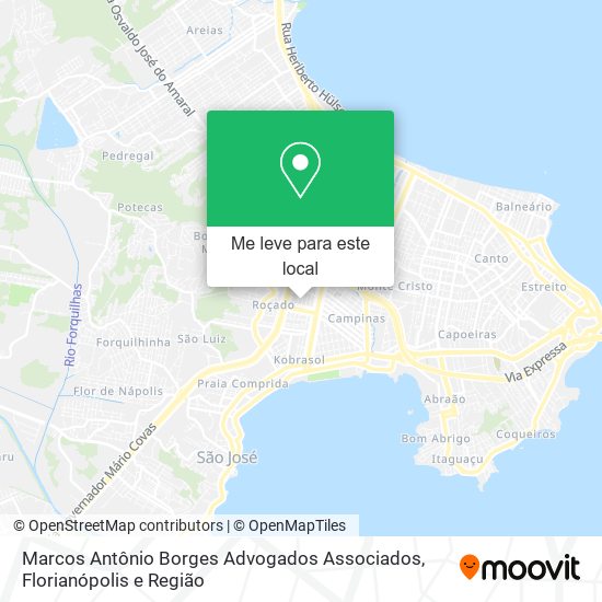 Marcos Antônio Borges Advogados Associados mapa