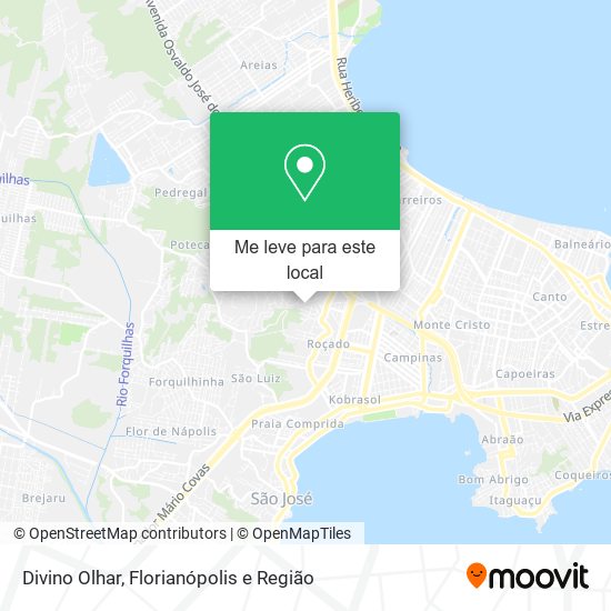 Divino Olhar mapa