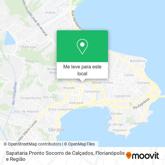 Sapataria Pronto Socorro de Calçados mapa