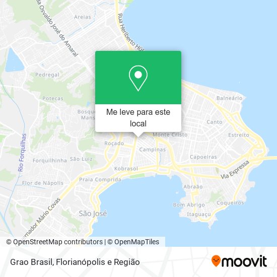 Grao Brasil mapa