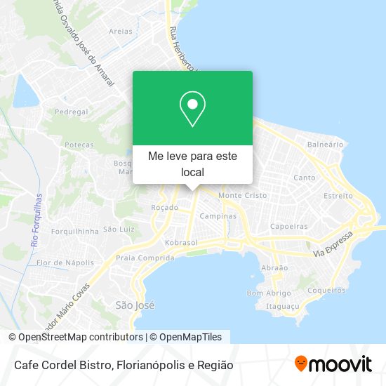Cafe Cordel Bistro mapa