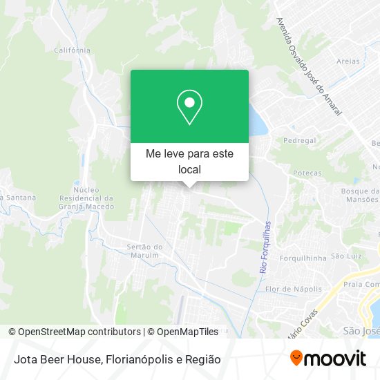 Jota Beer House mapa