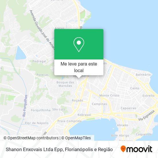 Shanon Enxovais Ltda Epp mapa