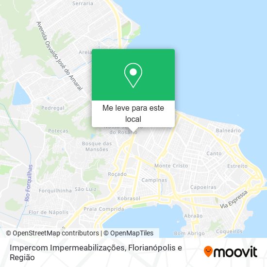 Impercom Impermeabilizações mapa