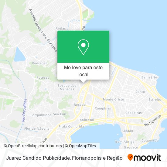 Juarez Candido Publicidade mapa
